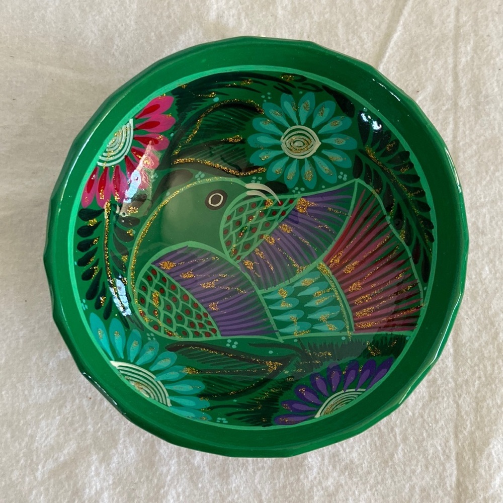 Hand painted Bowl from Belize